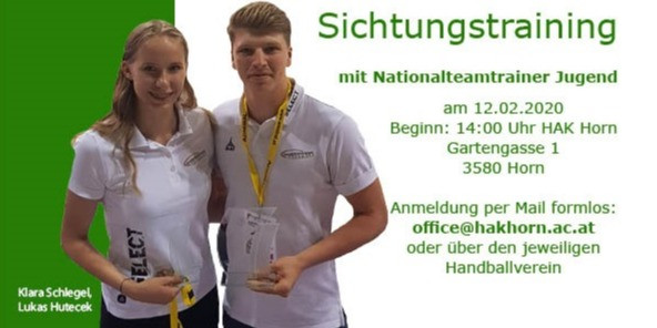 Leistungszentrum Handball – Sichtungstraining