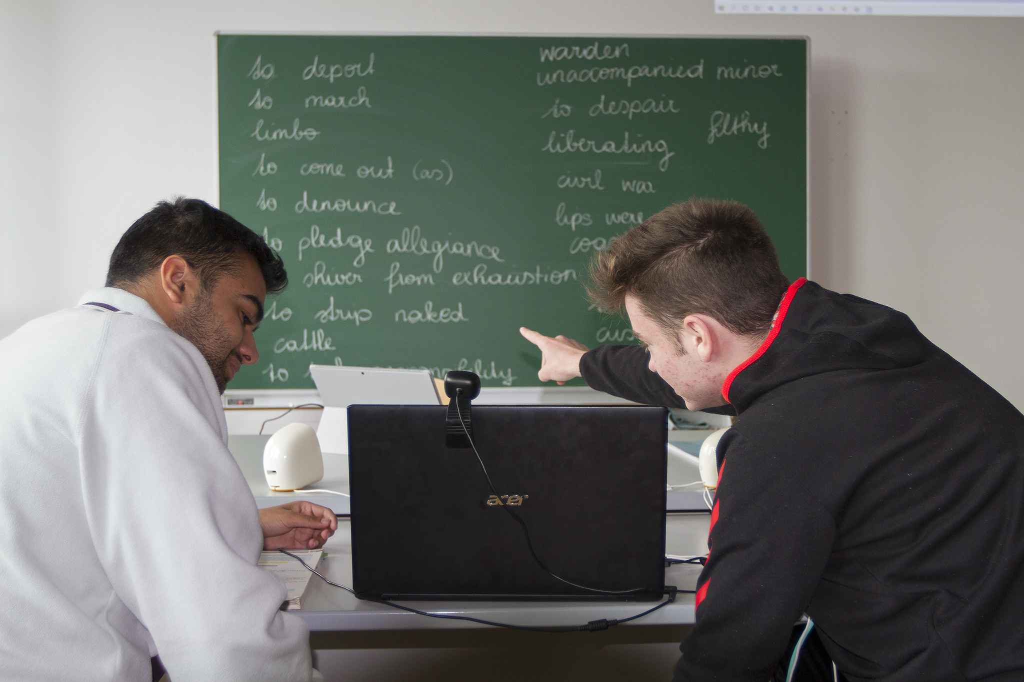 Zu Hause und doch in der Schule