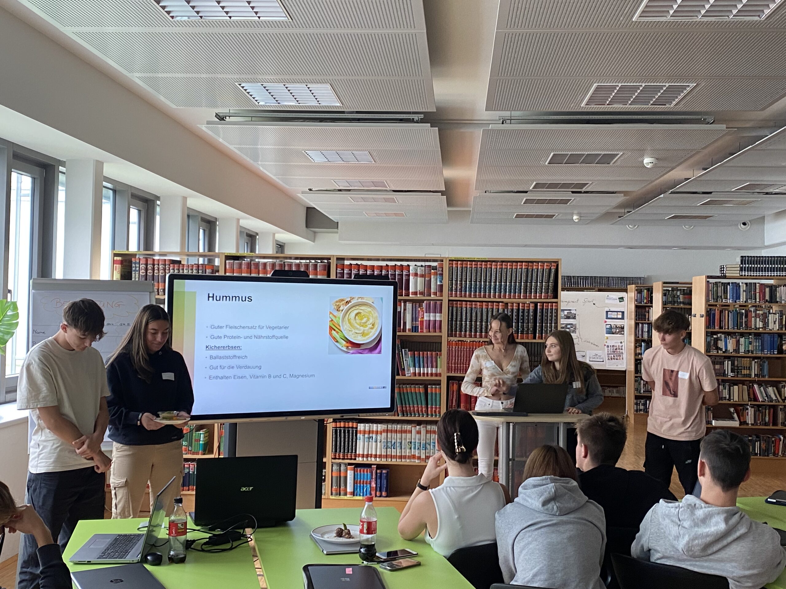 Kennenlerntag des Ausbildungsschwerpunktes Gesundheitsmanagement.Sport