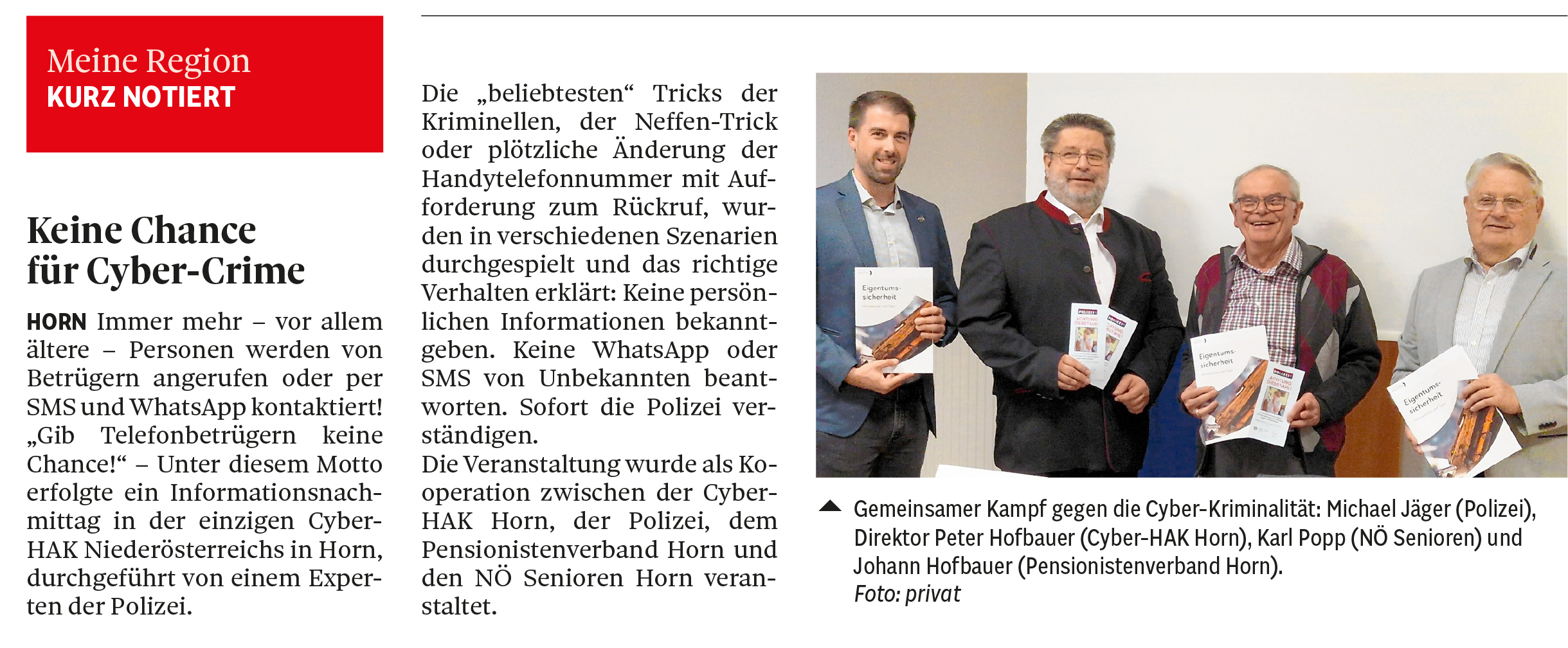 Keine Chance für Cyber-Crime