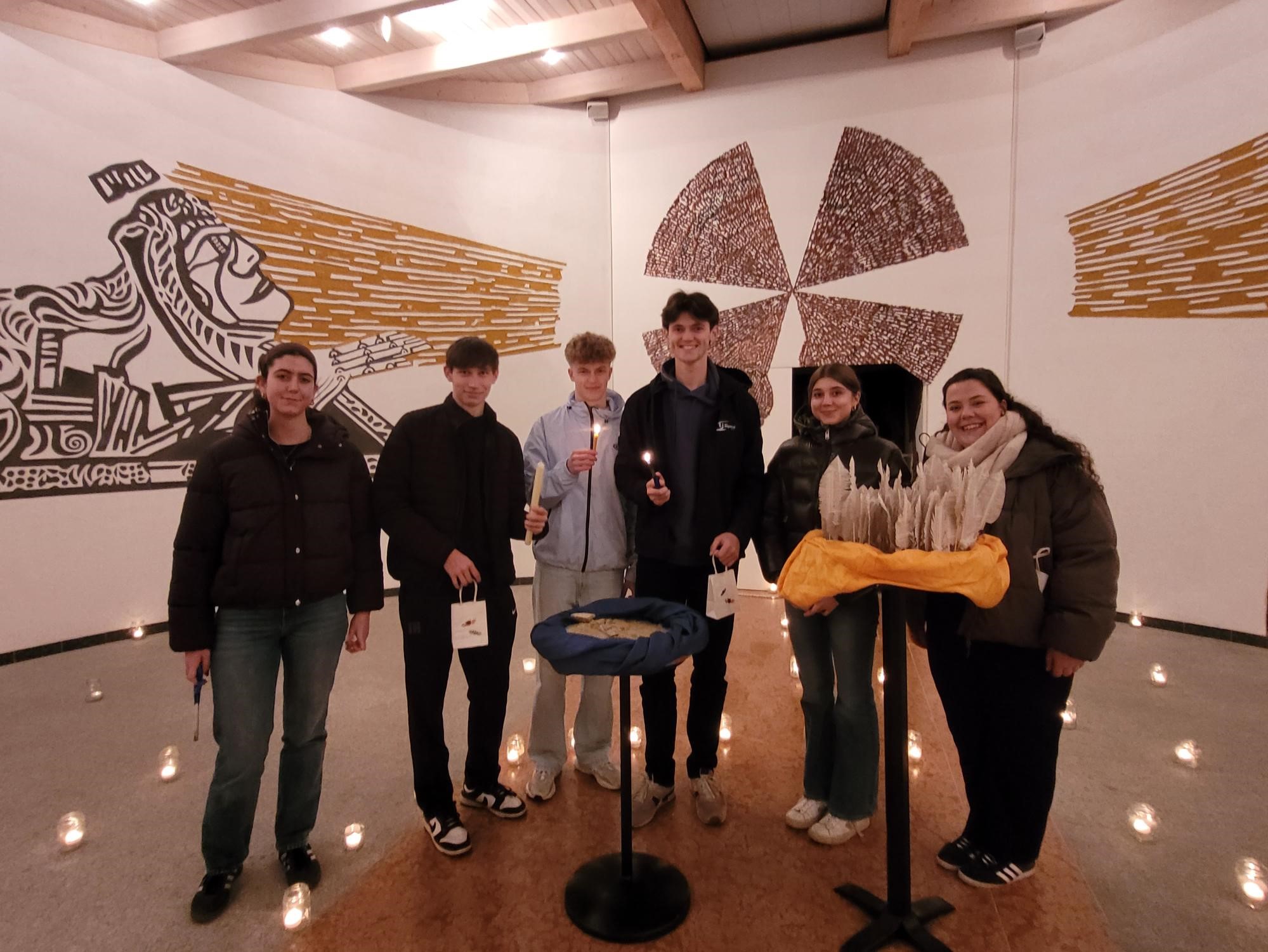 Mitwirken der 4BK an der Nacht der 1000 Lichter